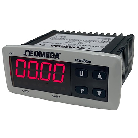 Programmable digital timer in aluminum with magnetic coupling