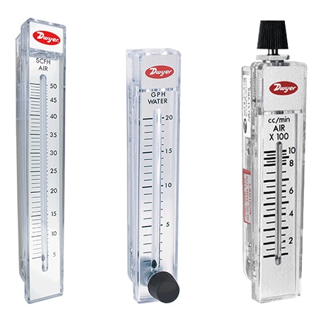 2" (51 mm) Polycarbonate SERIES RM RATE-MASTER®Variable Area Flowmeter