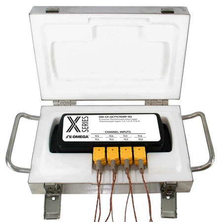 8-Channel Oven Temperature Data Logger