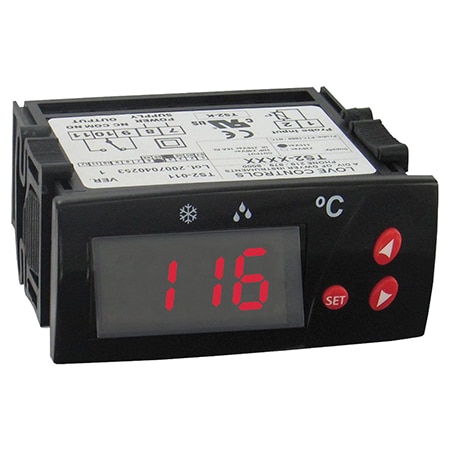 Digital temperature switch, 230 Vac, °C display