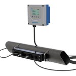 Clamp on Ultrasonic Flow Meter/Data Logger For 2.5" to 48" Pipes Clamp on Ultrasonic Flow Meter/Data Logger For 2.5" to 48" Pipes