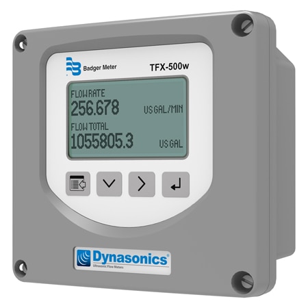 Ultrasonic Flow Meter, 1" ANSI Pipe, w/Display