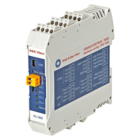 1- to 4-channel vibration monitoring system