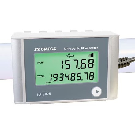 Clamp-On Transit Time Ultrasonic Flow Meter