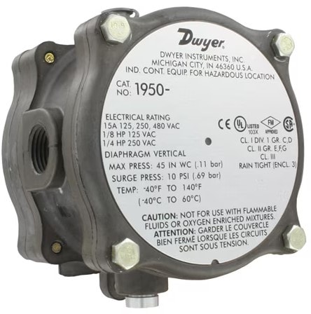 Explosion-Proof Differential Pressure Switch