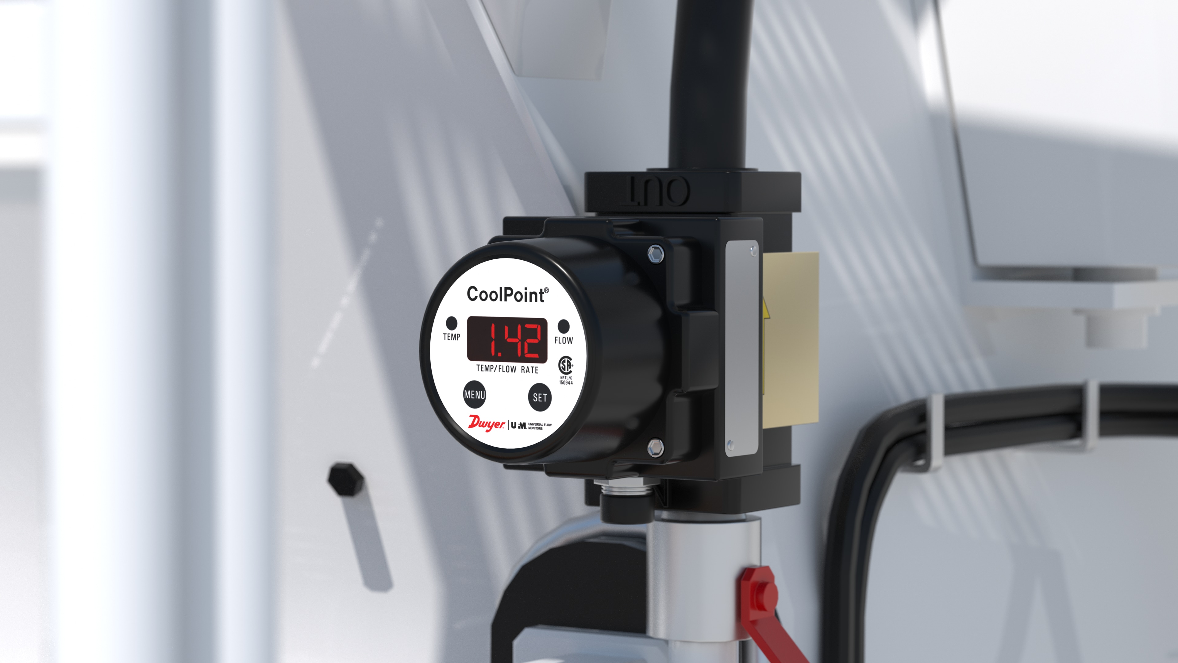 Vortex Shedding Flowmeter for Water & Low Viscosity Fluids