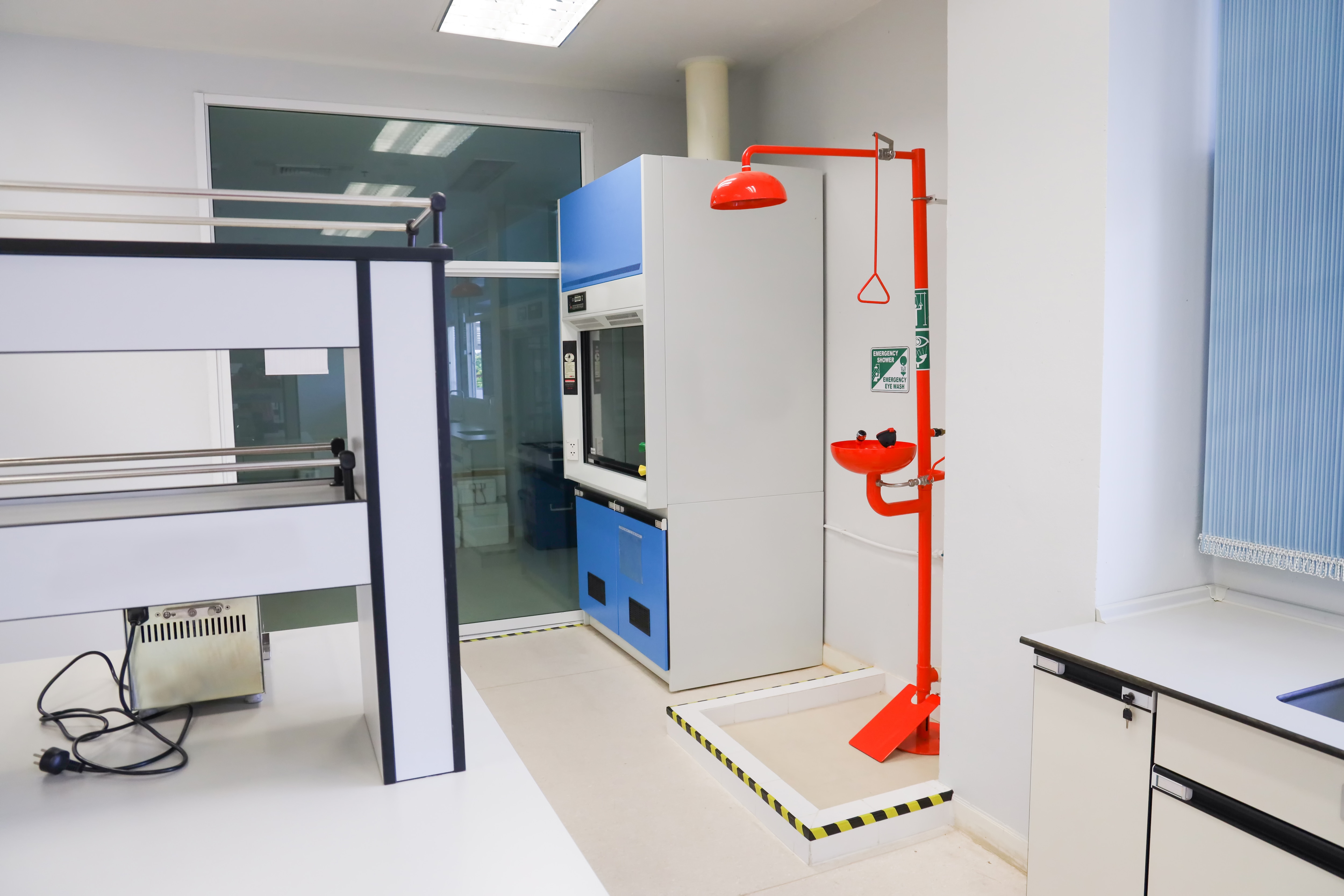 Emergency Shower and Eyewash Station