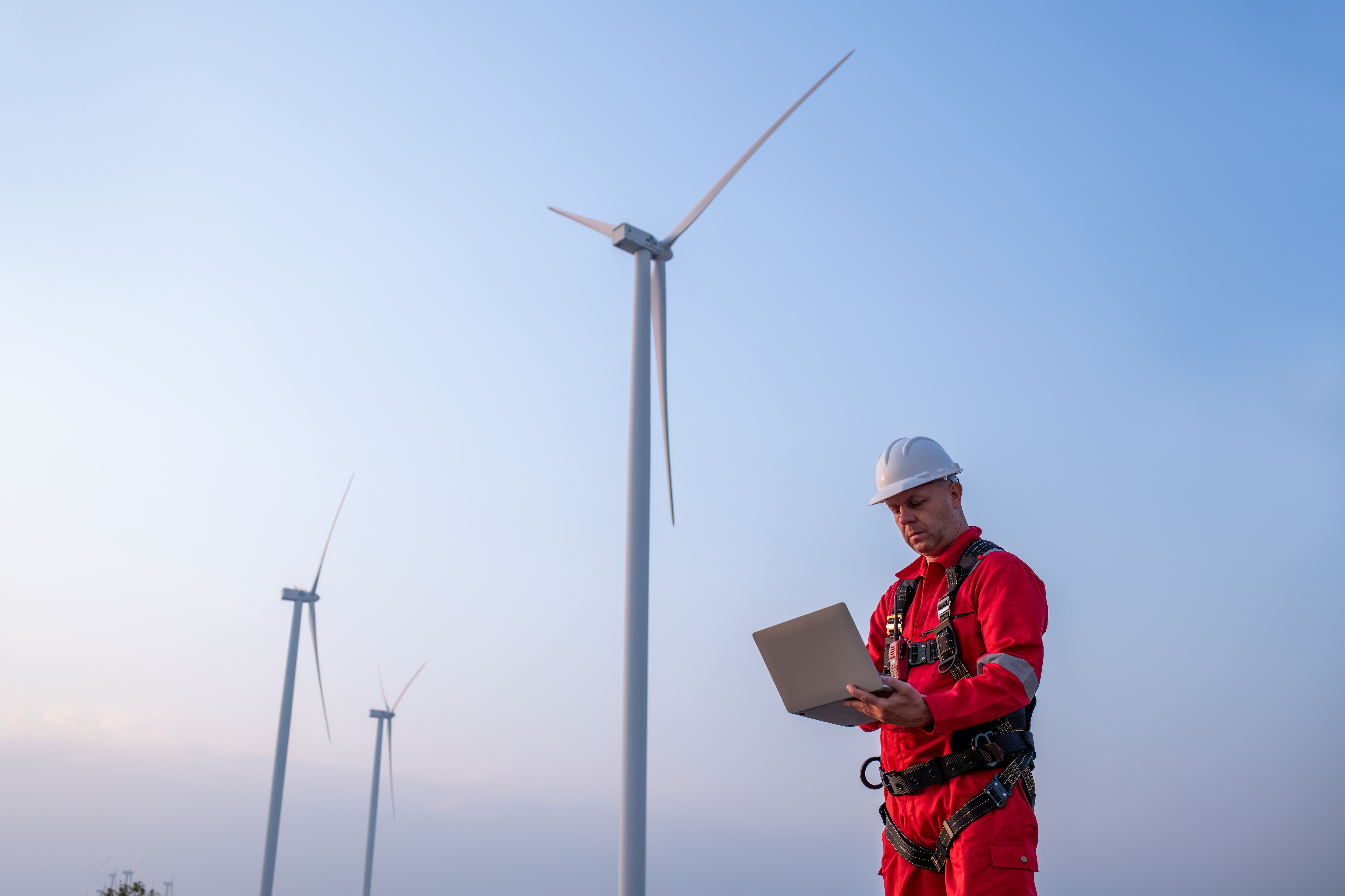 Engineer & Wind Turbines