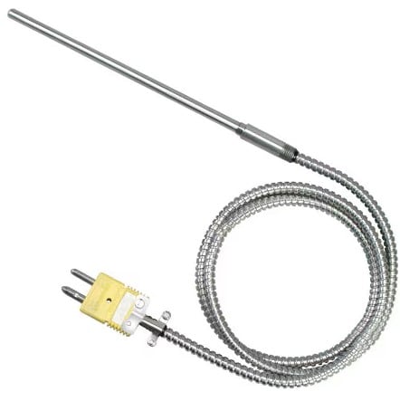 Rugged Thermocouples with BX Armored Leads