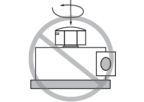 Bending or Torsional Moments Not Recommended