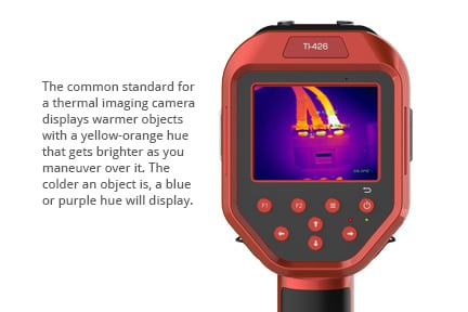 Operation principle of thermal IR detectors.